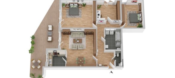 3 bedrooms Apartment in Hohenlohe, Germany No. 357562 15