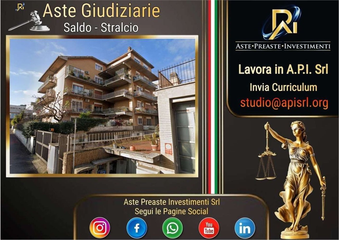 Apartamento de 5 habitaciónes en Rome, Italy No. 204588