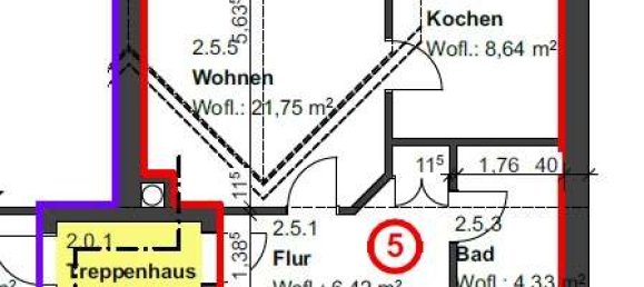 Квартира с 2 спальнями в Люнебург, Германия № 233285 8