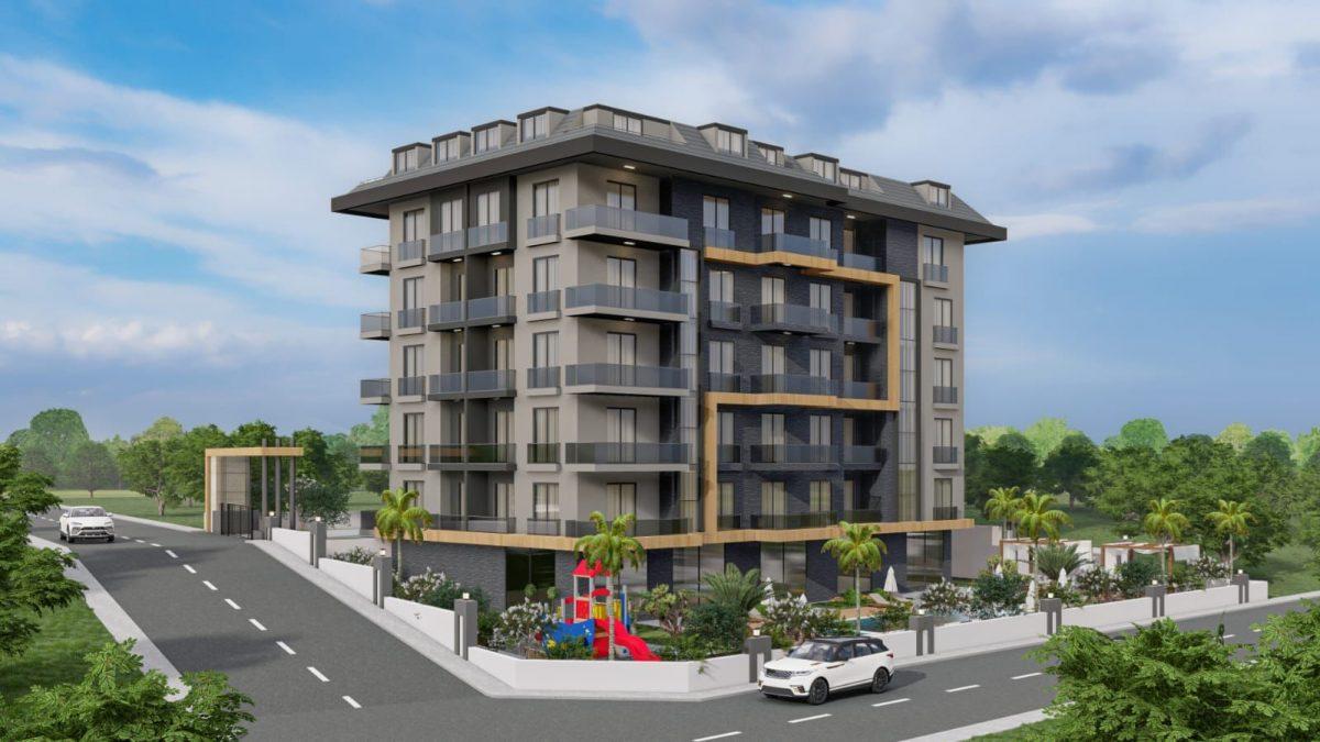 Пентхаус с 2 комнатами в Джикджилли, Турция № 9778