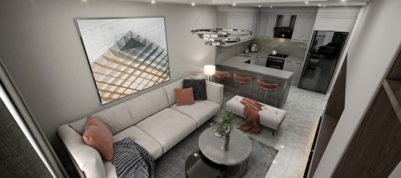 Пентхаус с 2 комнатами в Джикджилли, Турция № 9778 13