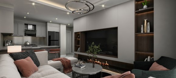 Пентхаус с 2 комнатами в Джикджилли, Турция № 9778 14