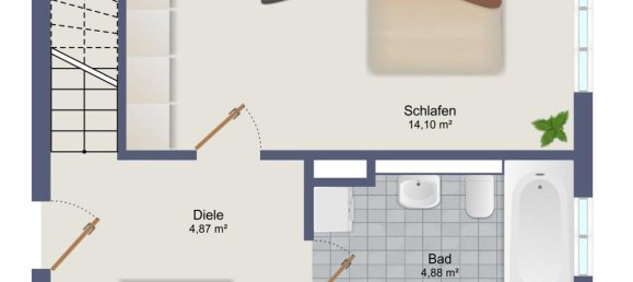 Dúplex de 1 dormitorio en Munich, Germany No. 282562 8