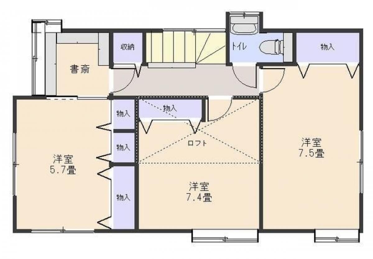 Дом с 4 спальнями в Чиба, Япония № 7107