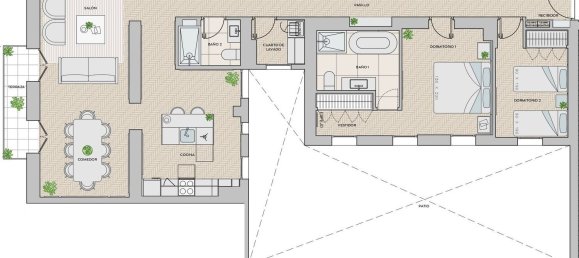 2 bedrooms Apartment in Madrid, Spain No. 127360 13