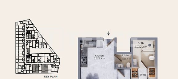 Apartamento T1 em Dubai Land, UAE N.º 197407 15