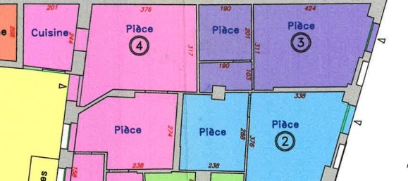 Apartamento de 2 dormitorios en Paris, France No. 184127 4