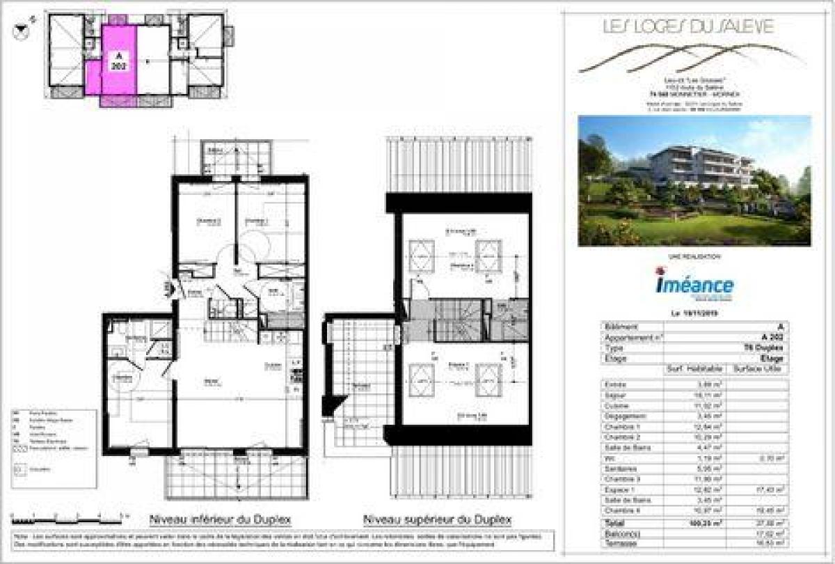 5 Schlafzimmer Eigentumswohnung in Annemasse, France, Nr. 36714