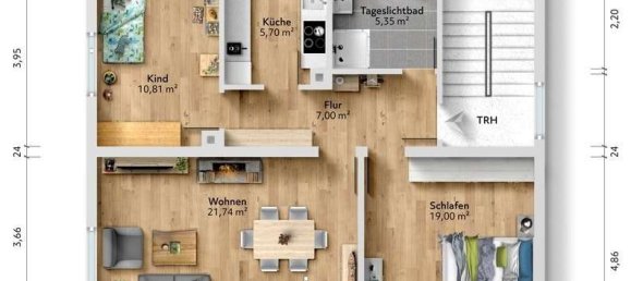 Apartamento de 2 dormitorios en Goppingen, Germany No. 240562 15