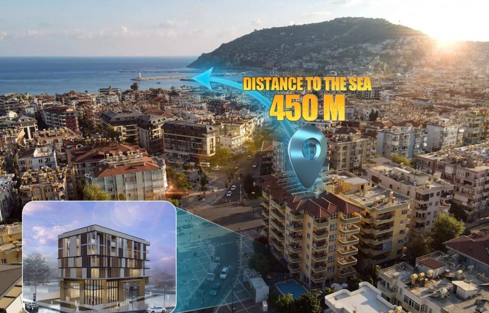 شقة 1+1 في Alanya, Turkey رقم 23376