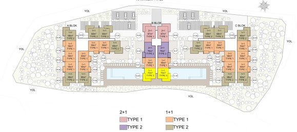 Apartment 1+1 in Oba, Turkey No. 14020 17