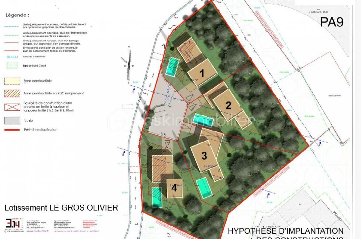  قطعة أرض في Montpellier, France رقم 361261