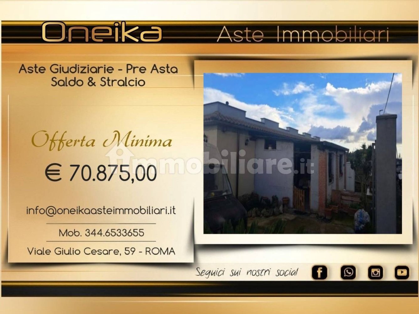 Квартира с 2 спальнями в Ардеа, Италия № 272625