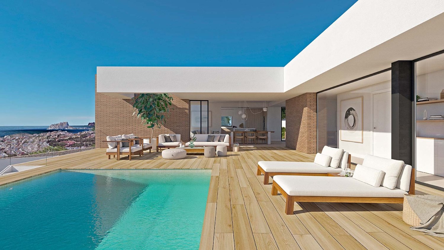 3 غرف نوم فيلا في Benitachell, Spain رقم 16463