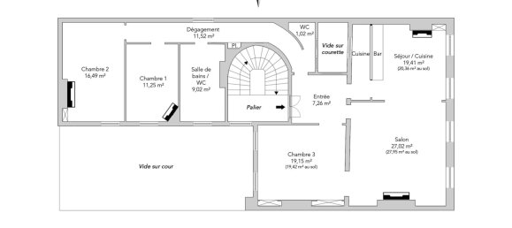 3 bedrooms Apartment in Paris, France No. 352941 19