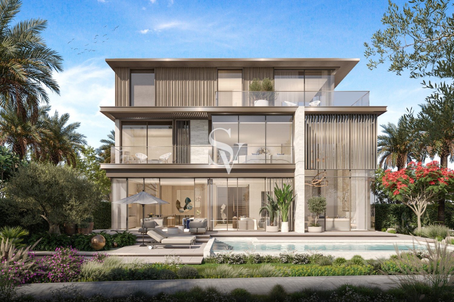 Villa de 7 dormitorios en Nadd Al Sheba, UAE No. 107759