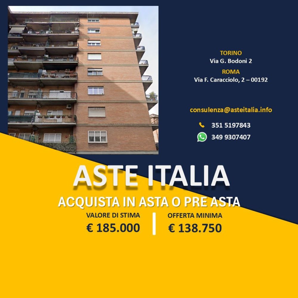 3غرفة شقة في Rome, Italy رقم 8873