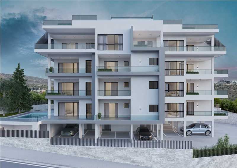 Apartamento de 3 dormitorios en Germasogeia, Cyprus No. 8123