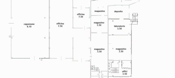 Lagerhaus in Fidenza, Italy 3519m², Nr. 297225 9