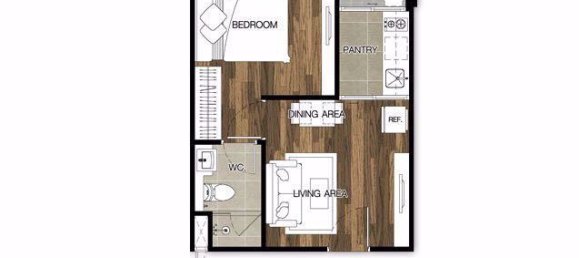 1 Schlafzimmer Eigentumswohnung in Watthana, Thailand, Nr. 9926 7