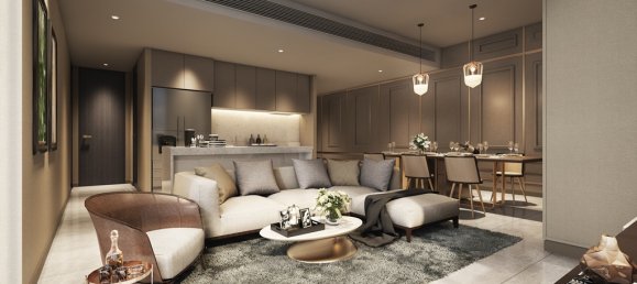 Apartamento com 1 quarto em condomínio em Bangkok, Thailand N.º 7459 5