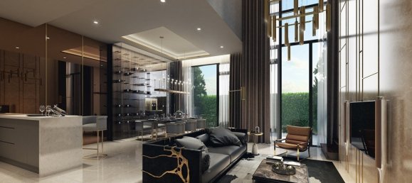 Apartamento com 1 quarto em condomínio em Bangkok, Thailand N.º 7459 3