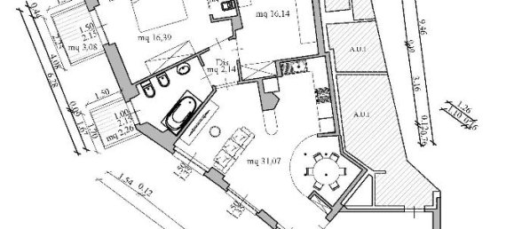 Квартира с 3 комнатами в Гандино, Италия № 86416 32