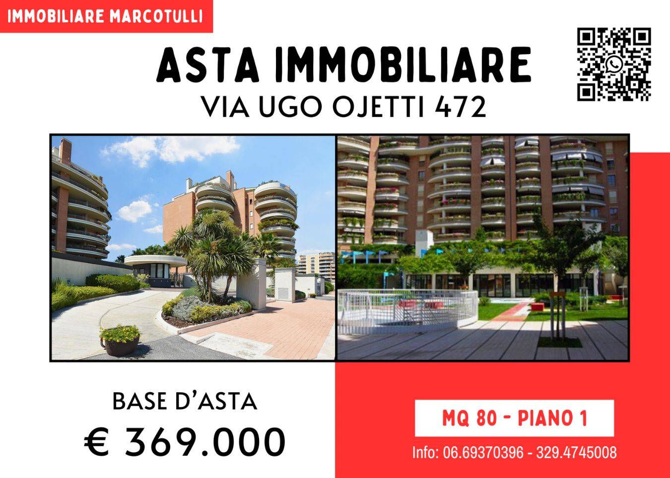 2 chambres Appartement à Rome, Italy No. 32400