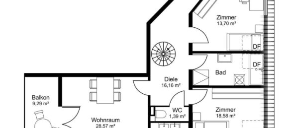 4غرفة منزل ذو طابقين في Geidorf, Austria رقم 216650 16