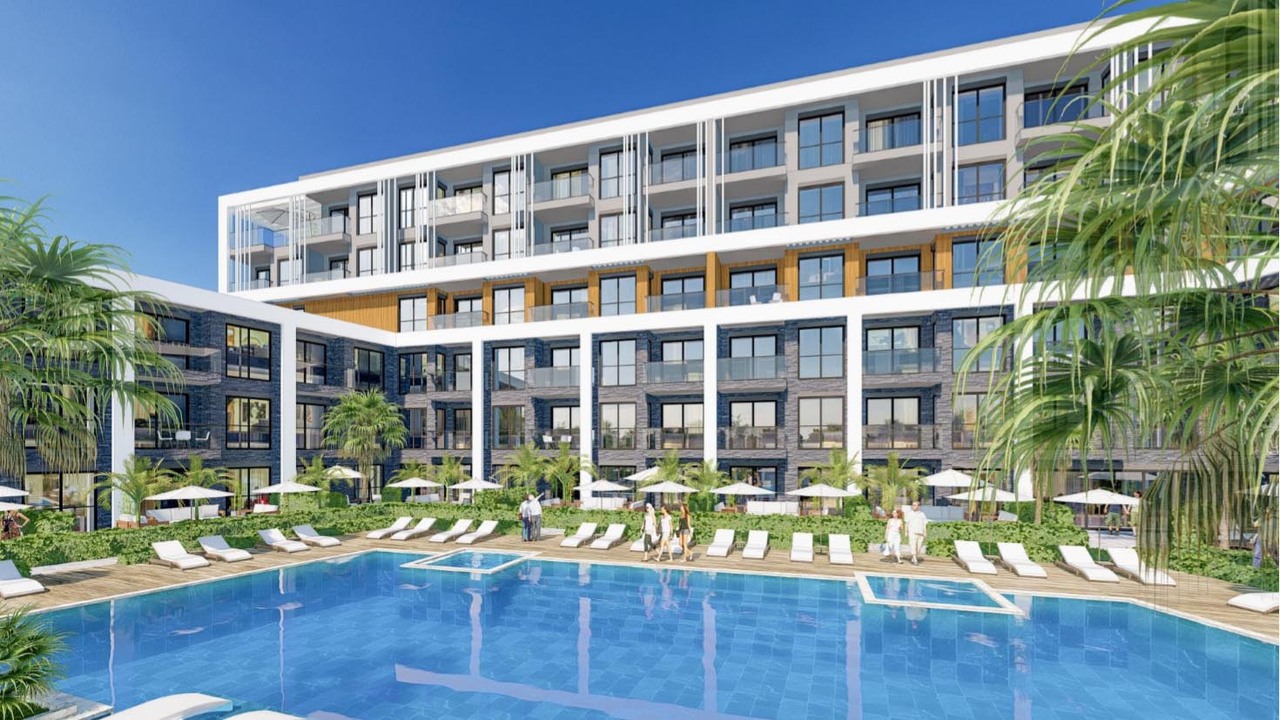 Wohnung 1+1 in Lara Port, Altintash, Turkey, Nr. 36103