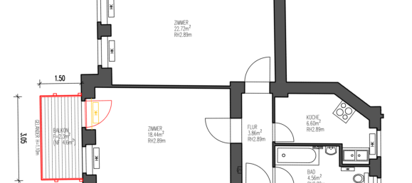 1 bedroom Apartment in Wilmersdorf, Germany No. 286518 28
