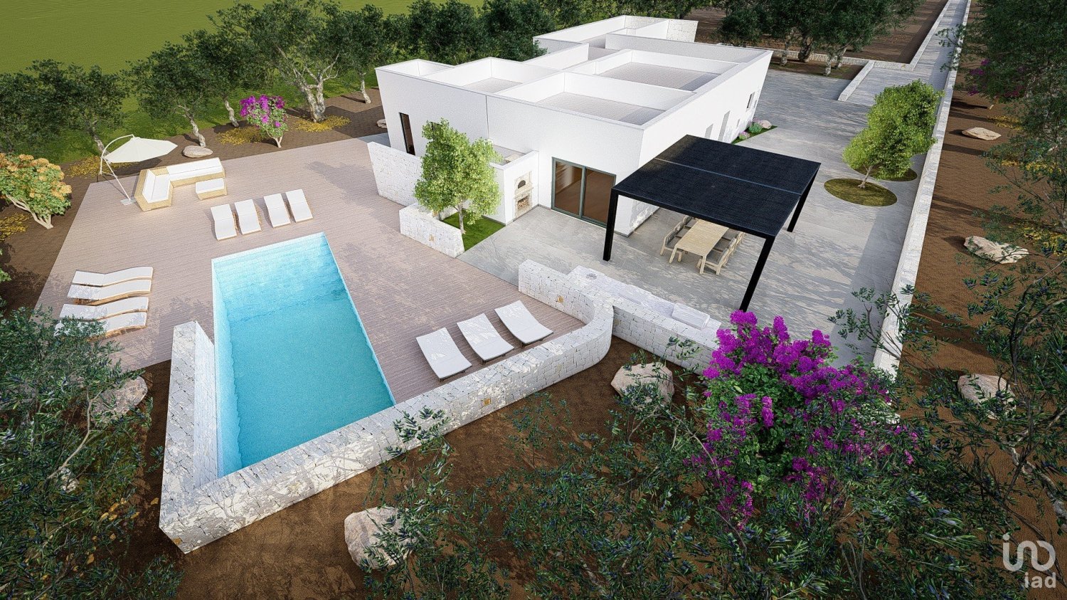 4 غرف نوم فيلا في Carovigno, Italy رقم 53022