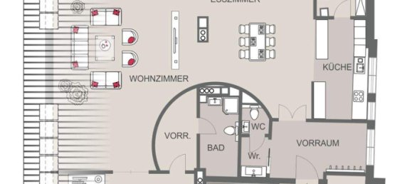 4 rooms Apartment in Vienna, Austria No. 17071 6