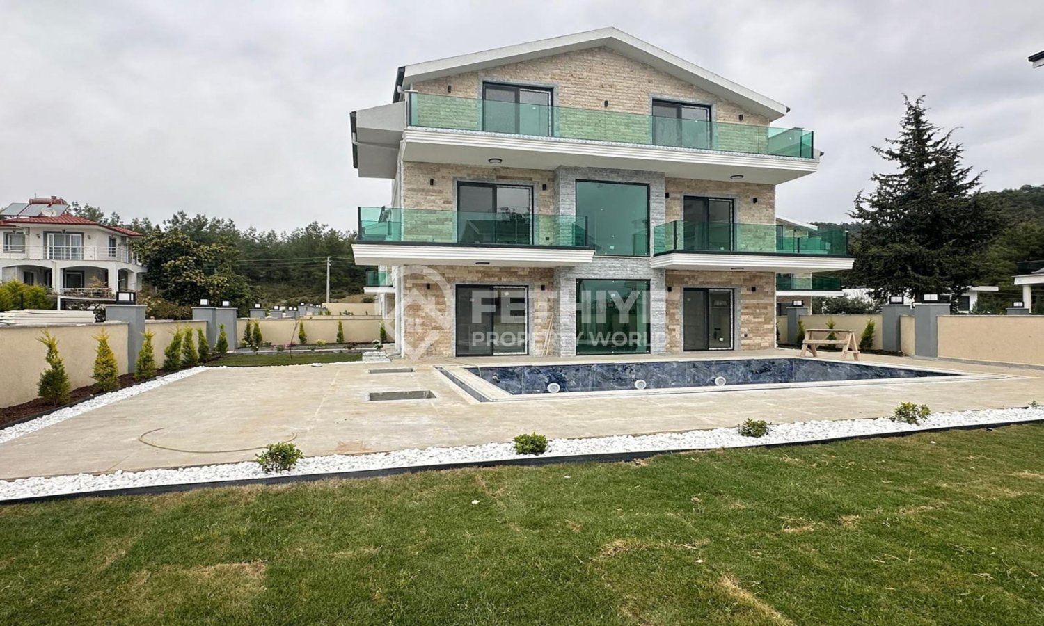 Вилла 4+1 в Фетхие, Турция № 23461