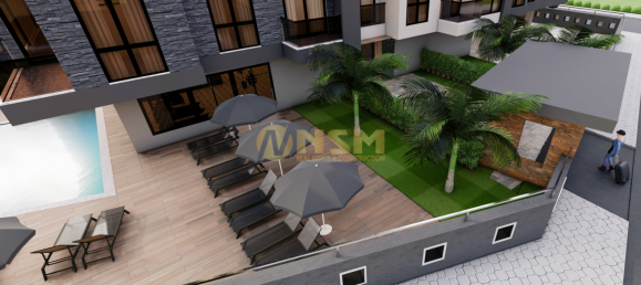 Penthouse 1+1 in Alanya, Turkey No. 1512 10