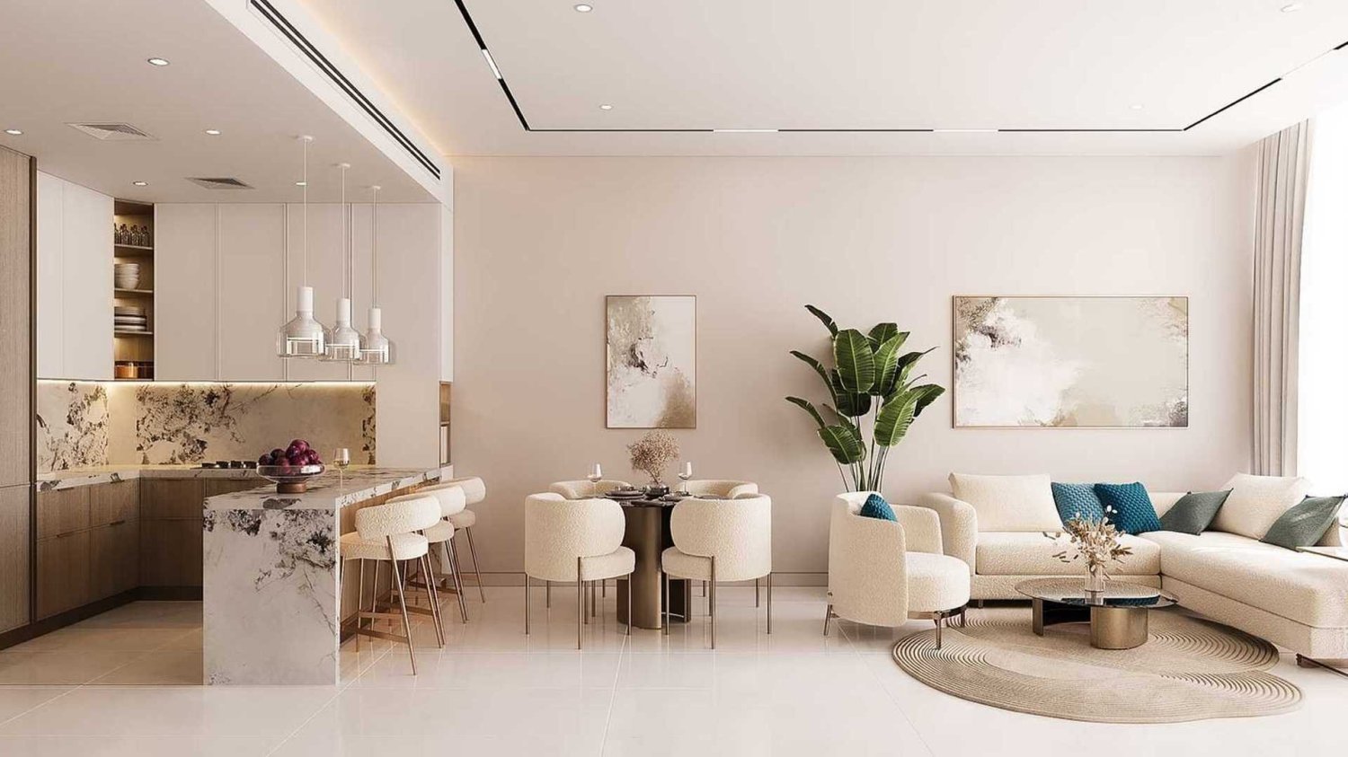 2 غرف نوم شقة في Jade Tower, Majan, UAE رقم 62624