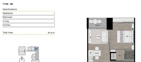 1 Schlafzimmer Eigentumswohnung in Pattaya, Thailand, Nr. 28686 12