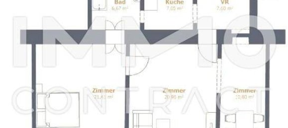 1 bedroom Apartment in Meidling, Austria No. 42292 2