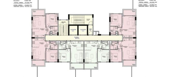 3 rooms Apartment in Avsallar, Turkey No. 29961 29