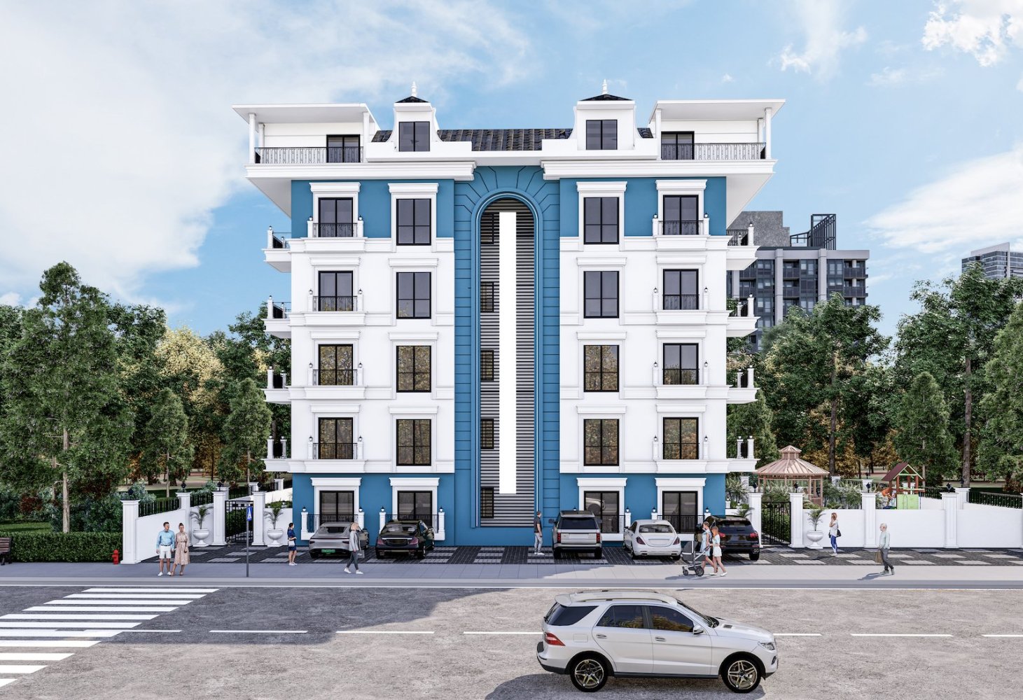 Appartement 1+1 à Alanya, Turkey No. 32096