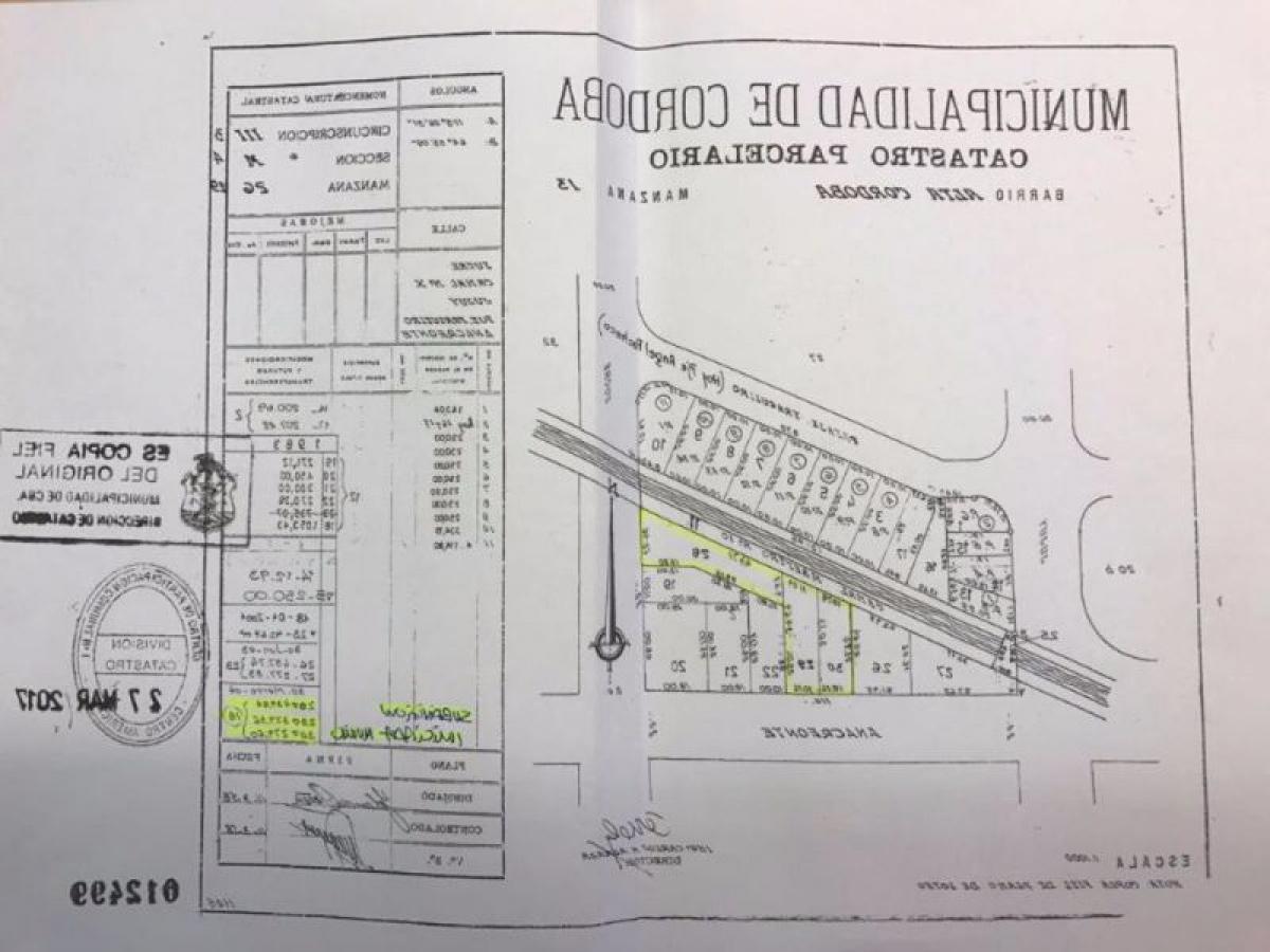 Grundstück in Cordoba, Argentina, Nr. 31162