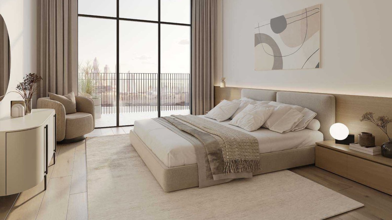 Квартира с 1 спальней в HELVETIA, Джумейра Вилладж Серкл, ОАЭ № 62060