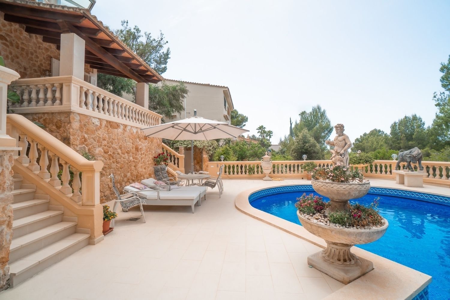 Вилла с 4 спальнями в Коста Де Ла Кальма, Испания № 152625