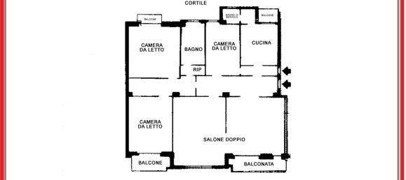 Apartamento de 4 divisões em Milan, Italy N.º 247530 30