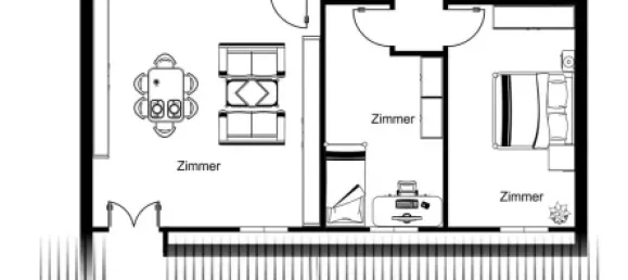 3غرفة شقة في Spandau, Germany رقم 94329 6
