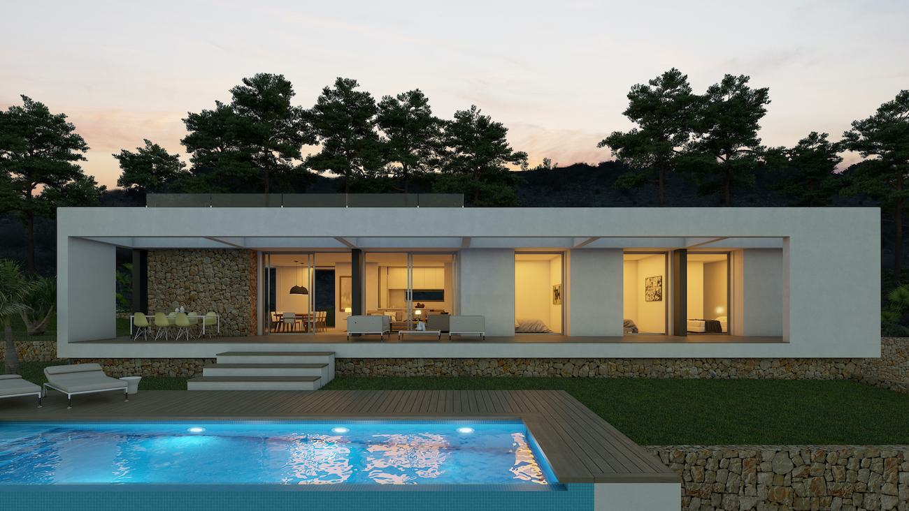 Вилла с 3 спальнями в Ориуэла, Испания № 507