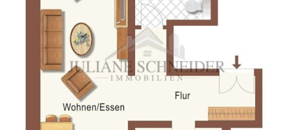 Квартира с 1 спальней в Лейпциг, Германия № 12232 17