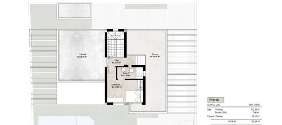 3 غرف نوم فيلا في Mil Palmeras, Spain رقم 28385 24