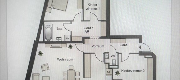 4 rooms Apartment in Neunkirchen, Austria No. 142014 8