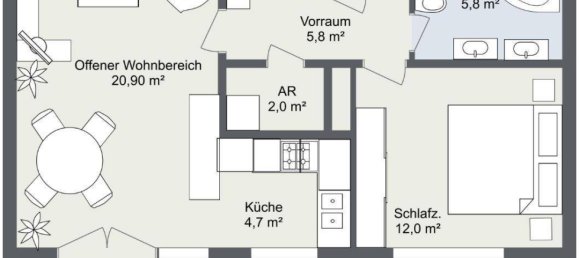 1 bedroom Apartment in Leobersdorf, Austria No. 77261 18